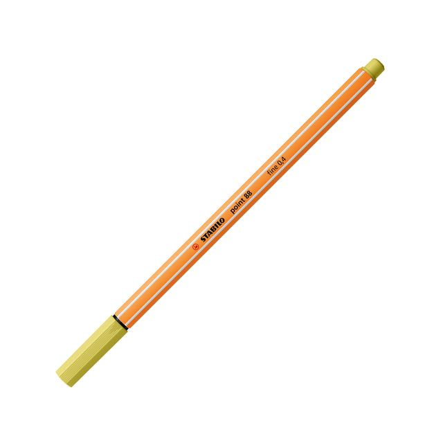 Fineliner Stabilo Punkt 88/67 Senf | 10 Stück