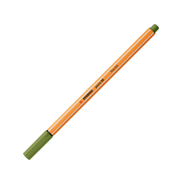 Fineliner Stabilo Point 88/35 F MOSGROEN | 1 Stück