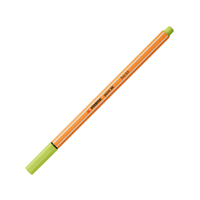 Fineliner Stabilo Punkt 88/14 Berührung von Limette | 10 Stück