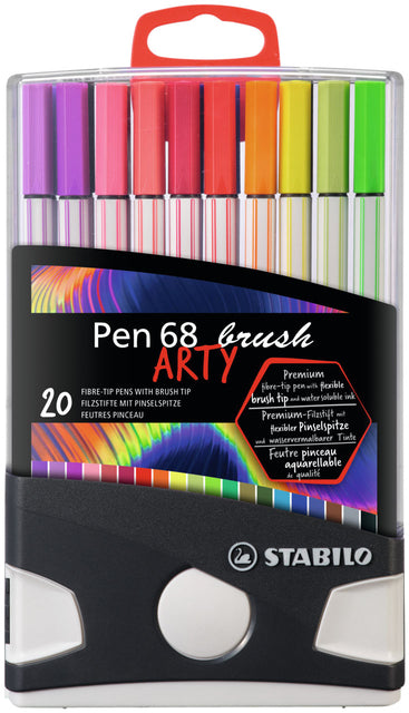 Pinselstabilo Pen 568 Arty Colorparade von 20 Farben