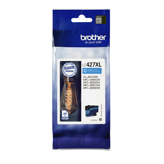 Tintenpatrone Brother LC-427XLC blau | 1 Stück