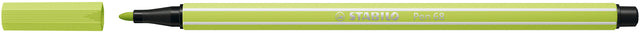 Filz -Tip Stift Stabilo Pen 68/14 Berührung von Limette | 10 Stück