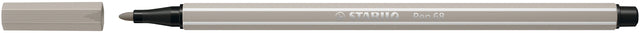 Filz -Tip Stift Stabilo Pen 68/93 warmes Grau