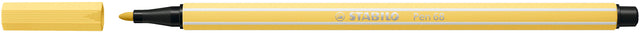 Filz -Tip Stift Stabilo Pen 68/23 Hellgelb | 10 Stück