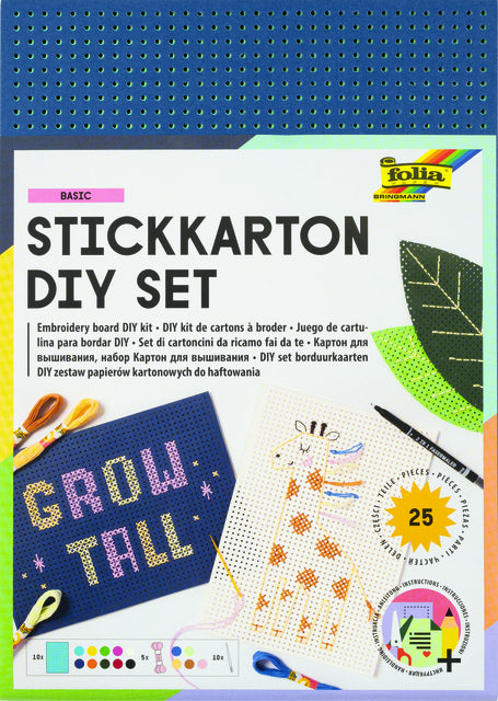 Stickerei Kit Folia 25-teilig