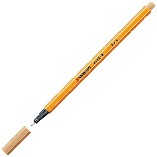 Fineliner Stabilo Point 88/88 Light Ocker | 10 Stück