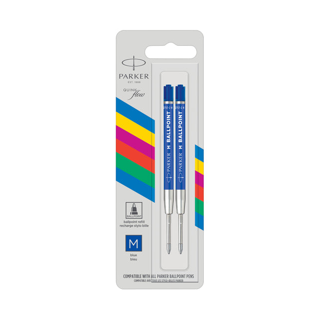 Ballpin füllen Parker Economic Blue Medium