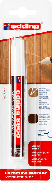 Filz -Tip Edding 8900 Möbelmarker MahonieHout