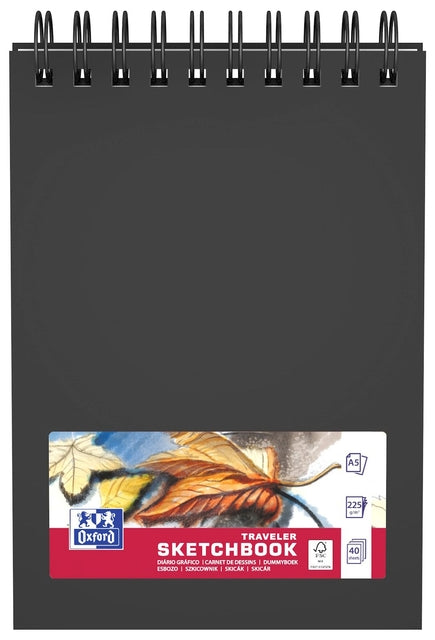 Sketchbook Oxford Mixed Media A5 40vel 225gr Spirale