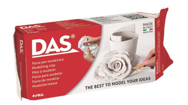 Clay Das Air Härtung weiß 1 kg | Sich ein 1 Stück schnappen