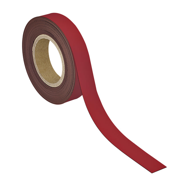 Magnetband Maul beschreibt Wisbarar 10mx30mmx1mm rot