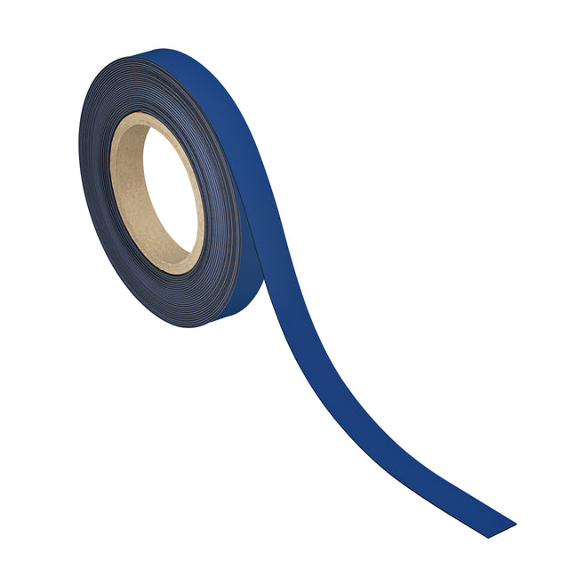 Magnetband Maul beschreibt Wisbarar 10mx20mmx1mm blau