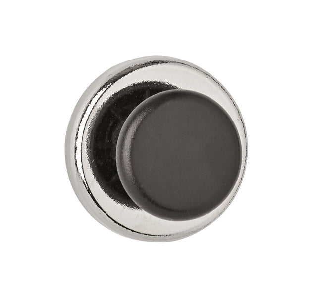 Magnet mit Knopf Maul Ø36mm TENKKRacht 5 kg Chrom/Schwarz