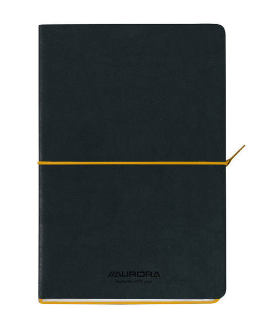 Notebook Aurora Tesoro A5 192BLZ LINE 80GR Gelb