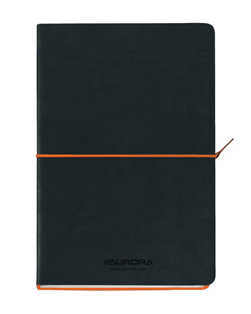 Notizbuch Aurora Tesoro A5 192BLZ LINE 80GR ORANJE