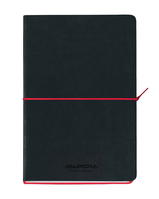 Notizbuch Aurora Tesoro A5 192 Seiten Line 80gr rot | 1 Stück