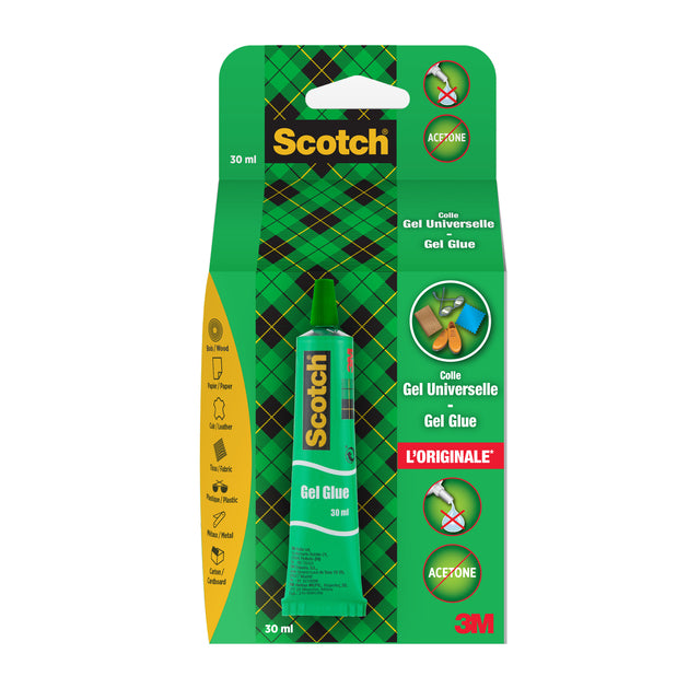 Kleber Scotch Gel 30ml | Blister mit 1 Stück