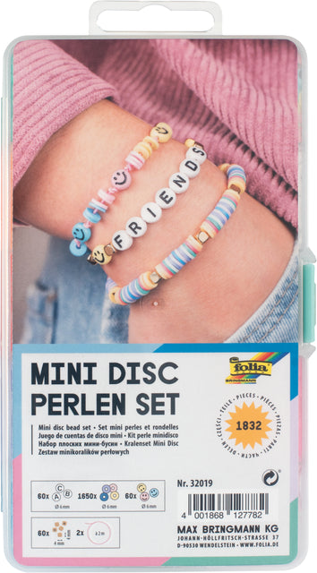 Perle Set Folia Mini Disc 1832Pelig assorti | 5 Stücke