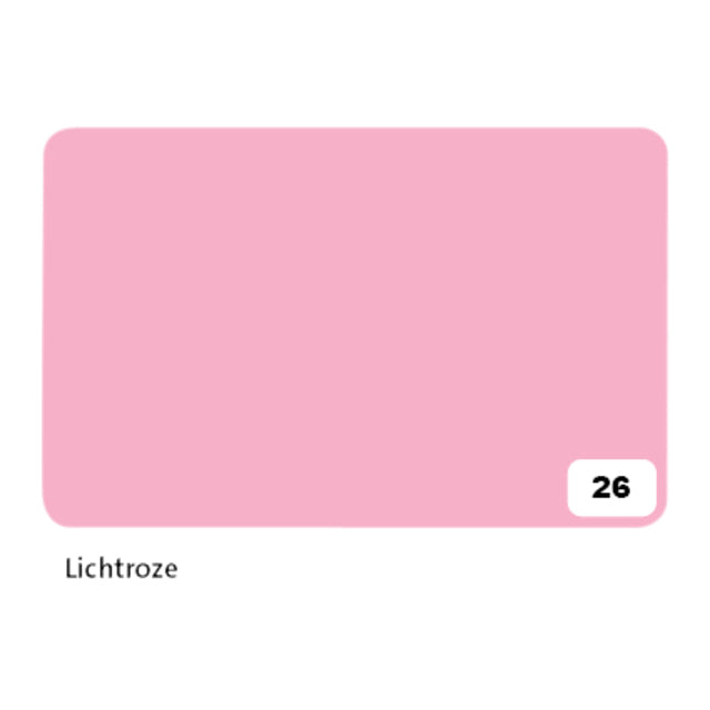 Fotokarton folia 2 -seiten 50 x 70 cm 300gr Nr26 Hellrosa | 10 Stück