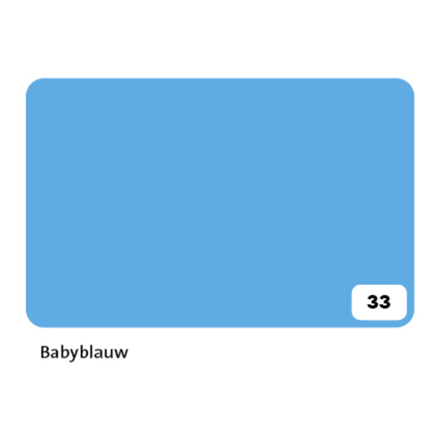 Fotokarton folia 2 sige 50x70cm 300gr nr33 baby blau | 10 Stück