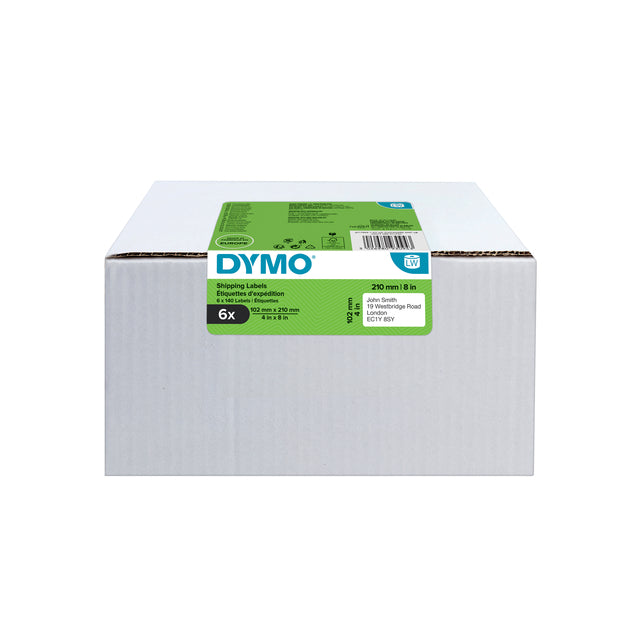 DYMO 2177565 LEGRITIERUNG 102MMX210M SEHNUNG WEISS 6X140 Teile