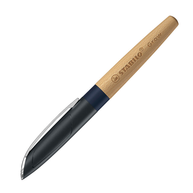 Brunnenstift Stabilo wachsen Blaubeerblau/Buche