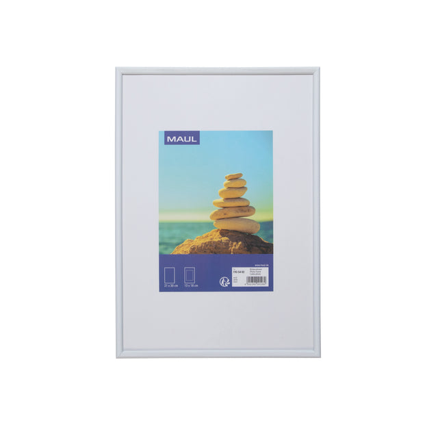 Fotorahmen Maul Art 21x30cm Kunststoff weiß
