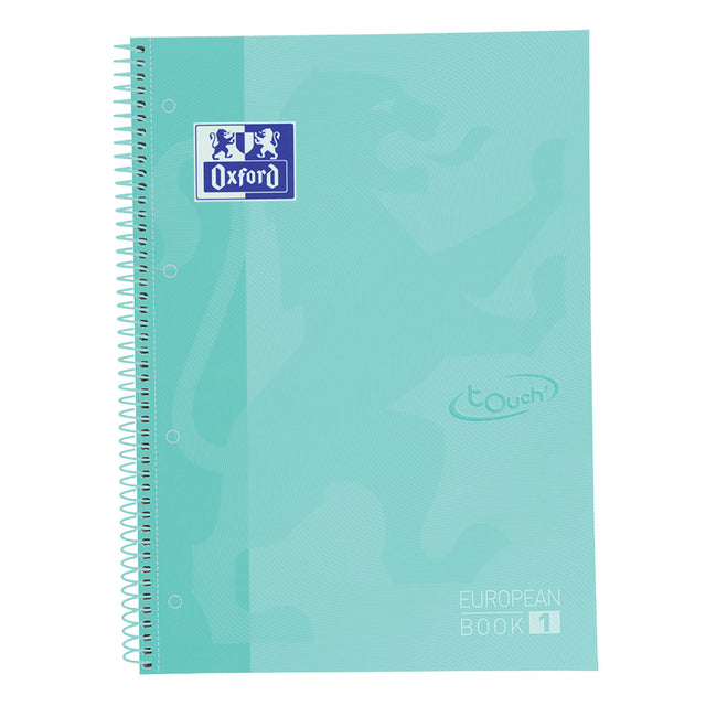 Notebook Oxf Touch EuropeanB A4+ Zeile 80V PMint | 5 Stücke
