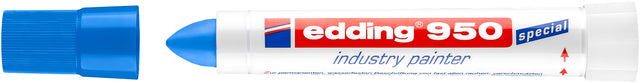 Filz -Tip Edding 950 Nudelmarker um Blau 10 mm