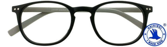 Lesen Sie eine Brille Ich brauche Ihre Junior -Auswahl +3.00 dpt schwarz - grau