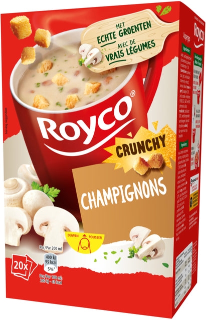 Suppe Royco knusprige Pilze 20 Taschen