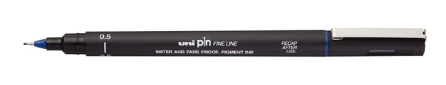 Uni -ball - Fineliner Pin 0,5 mm blau | 12 Stücke