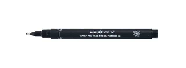 Uni-Kugelstift Schreibstärke 1,2 schwarz | Umkarton mit 12 Stück