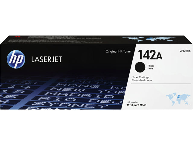Tonercartridge HP 142A W1420A Schwarz