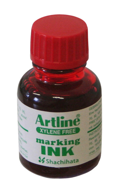 Filz -Tip Ink Artline rot