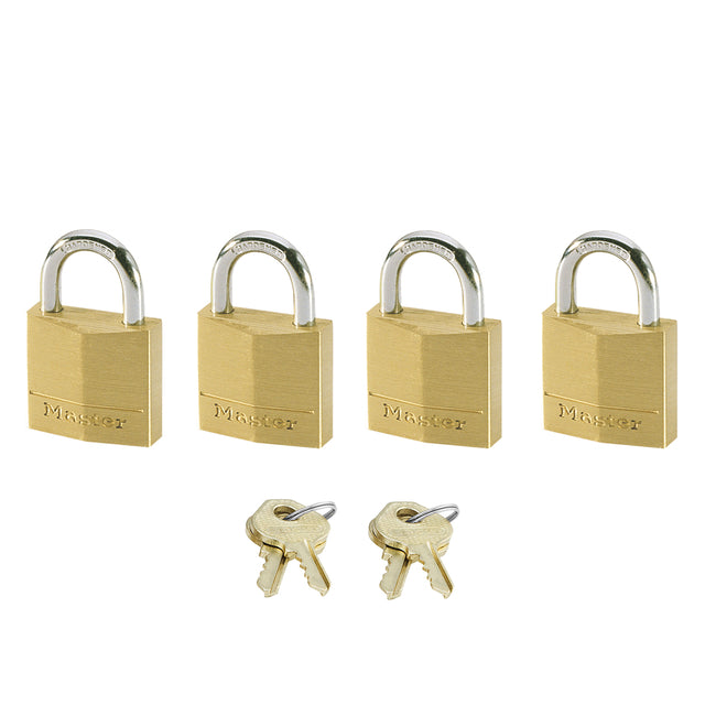Handlot Masterlock 4 wie Messen Messing 20mm