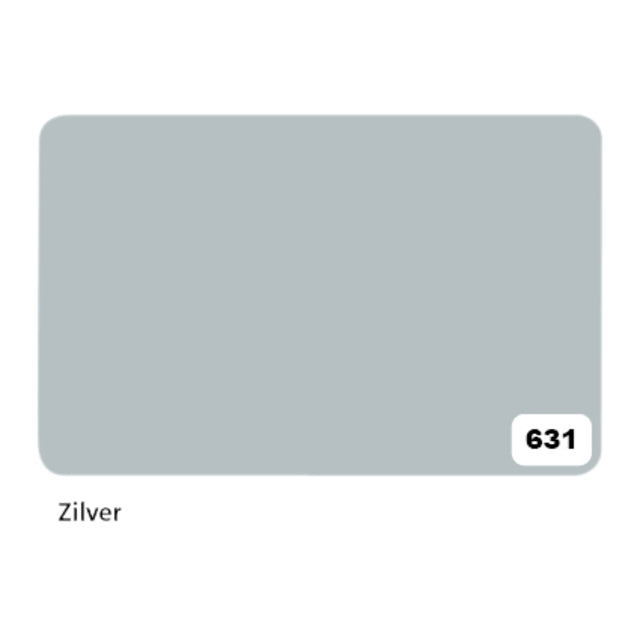 Blattkarton Folia 48x68cm 380gr Nr631 Silber | 10 Stück