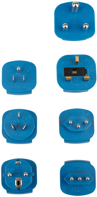 Reise Plug Brennenstuhl Adapter World Black | 5 Stücke