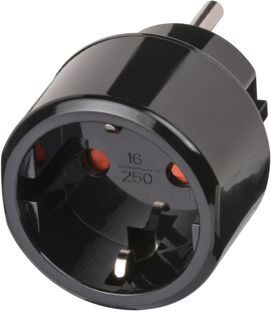 Reise Plug Brennenstuhl Adapter USA mit Bodenschwarz