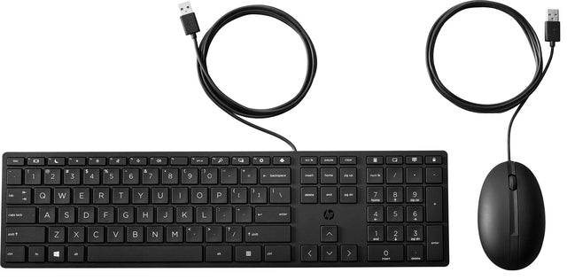 Tastatur + Maus HP 320mk Schwarz