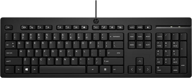 Tastatur HP 125 Schwarz