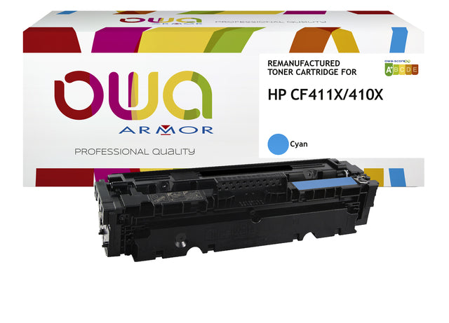 Tonercartridge OWA -Alternative für HP CF411X Blau