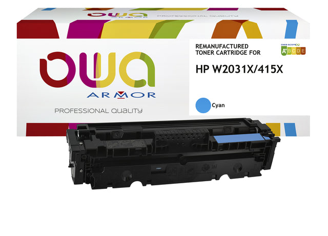 Tonercartridge OWA -Alternative für HP W2031X Blau
