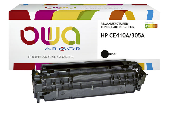 Tonercartridge OWA -Alternative für HP CE410A Schwarz