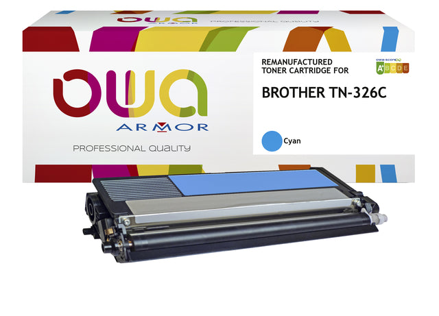 Tonercartridge OWA Alternative für Bruder TN-326C Blau