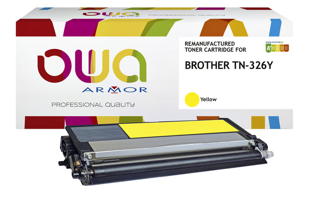 Tonercartridge OWA Alternative für Bruder TN-326y Geel