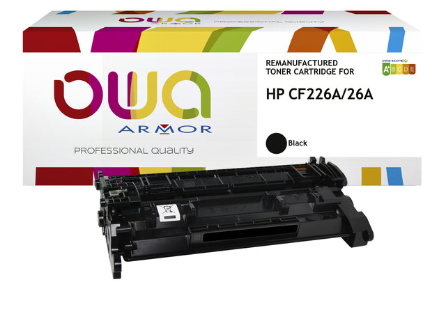 Tonercartridge OWA -Alternative für HP CF226A Schwarz