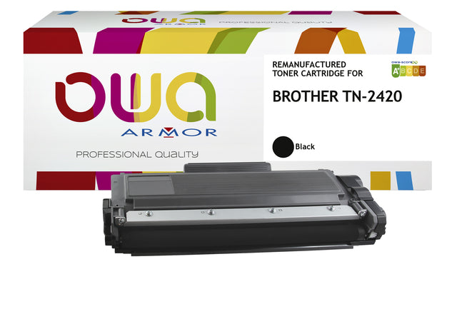 Tonercartridge OWA Alternative für Bruder TN-2420 Schwarz
