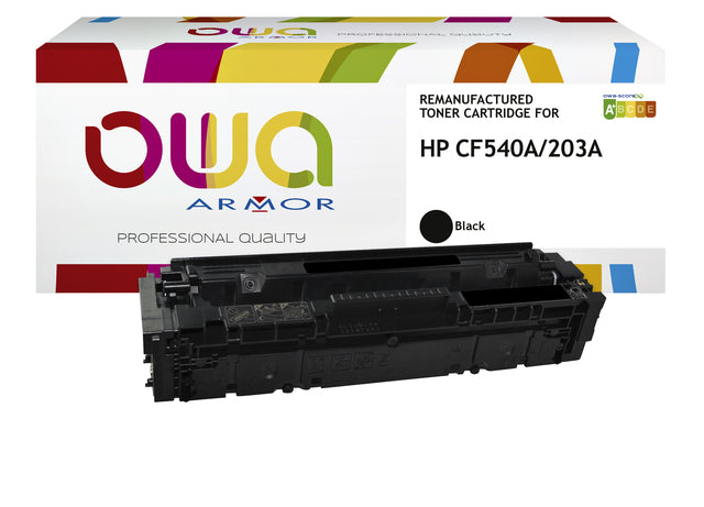 Tonercartridge OWA -Alternative für HP CF540A Schwarz