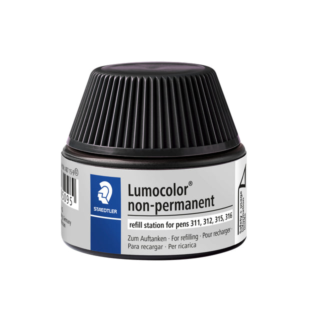 Staedtler -Filz -Tip -Füllung Lumocolor Non -Perm. SW | 4 Stücke